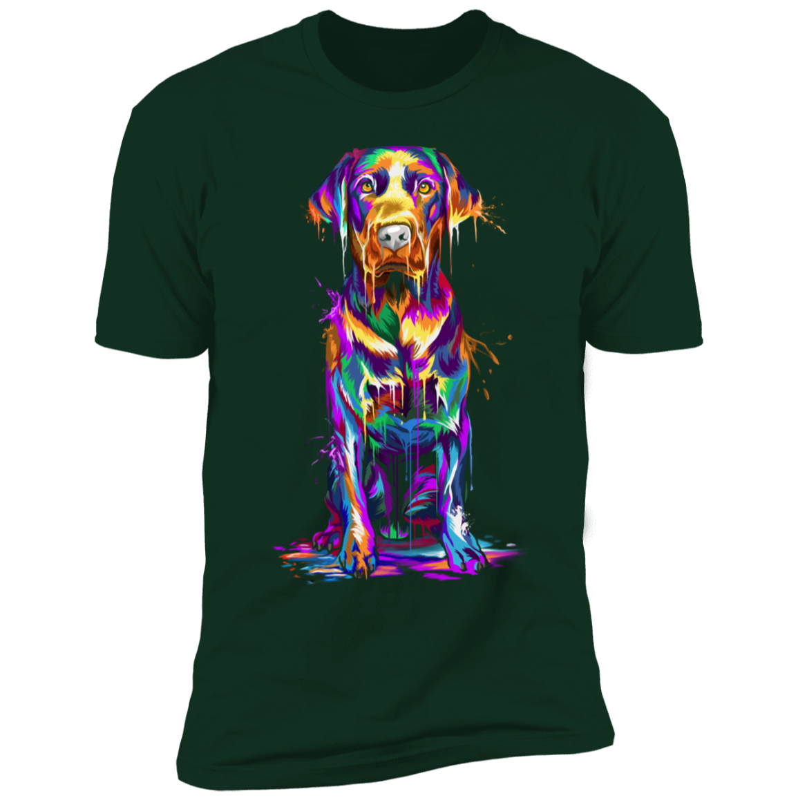 Labrador Splash Art T-Shirt