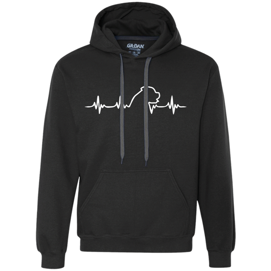Bullmastiff Heartbeat Unisex Hoodie