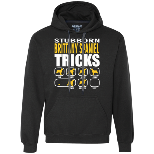 Stubborn Brittany Spaniel Tricks Unisex Hoodie