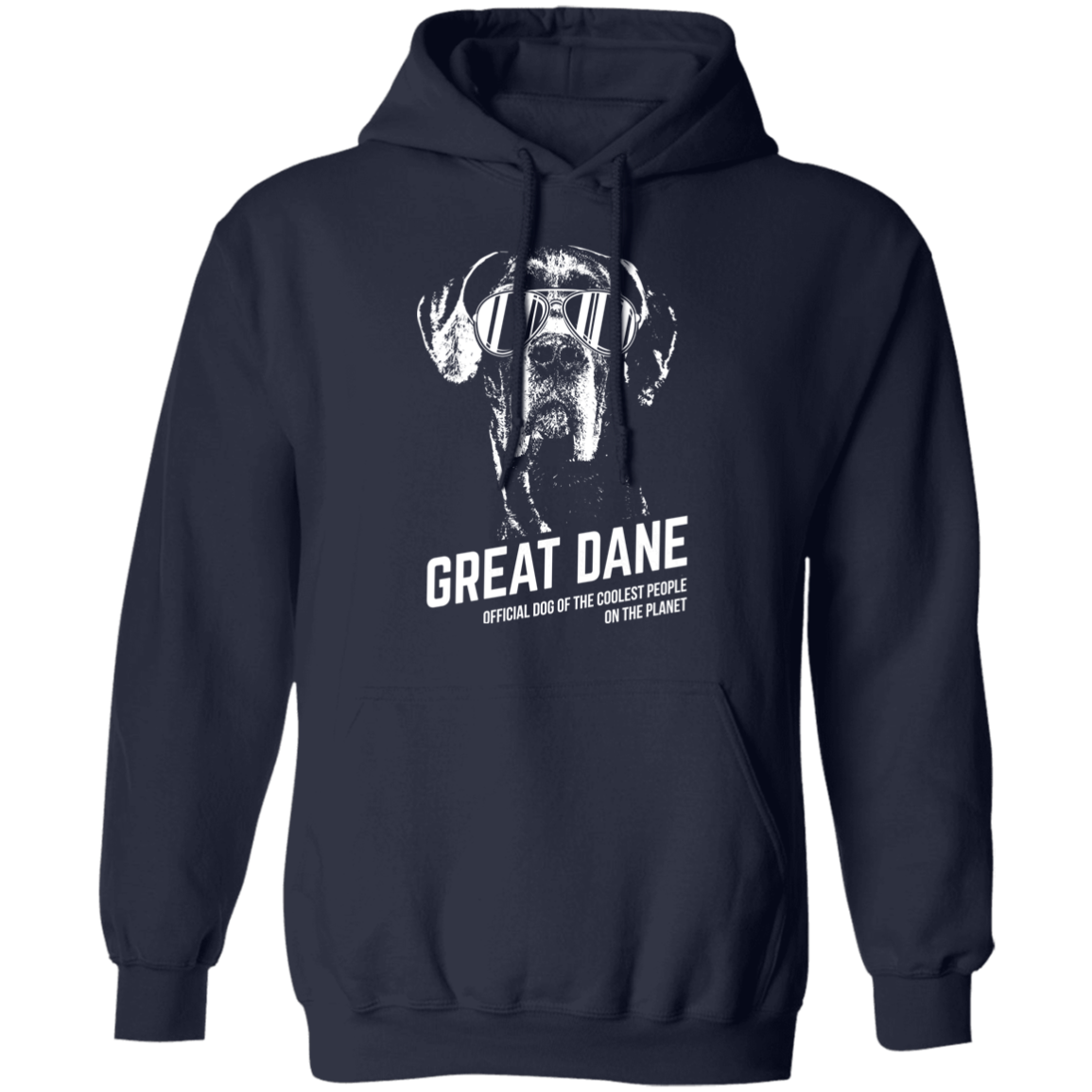 Gread Dane Coolest Great Dane Lovers  Pullover Hoodie