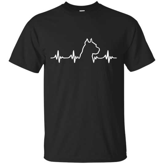 Pit Bull Heartbeat Unisex T-Shirt