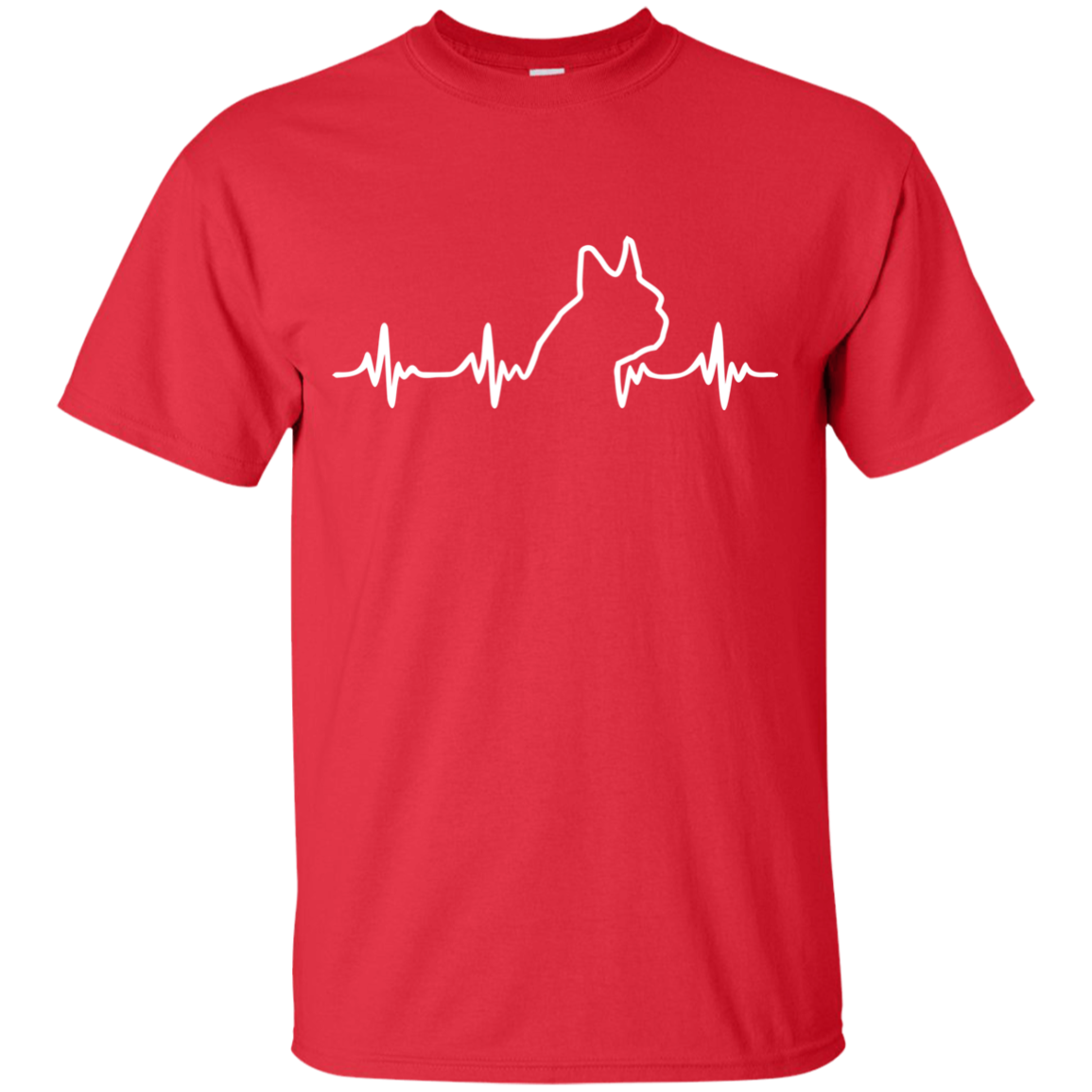 French Bulldog Heartbeat T-Shirt