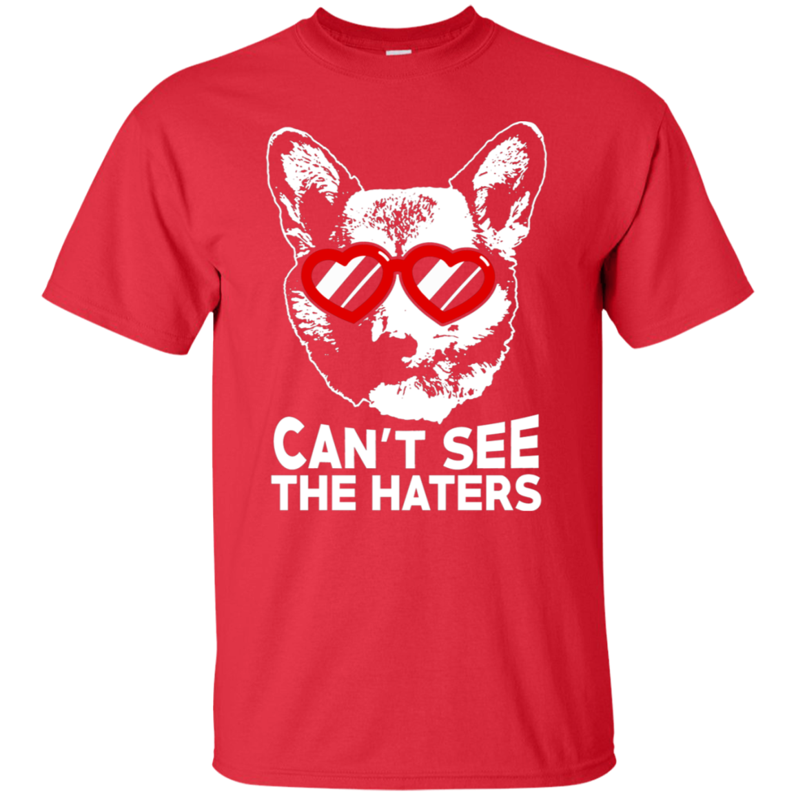 Corgi can't see the haters T-Shirt