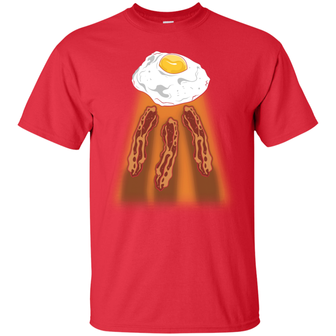 Egg Abducting Breakfast Unisex T-Shirt