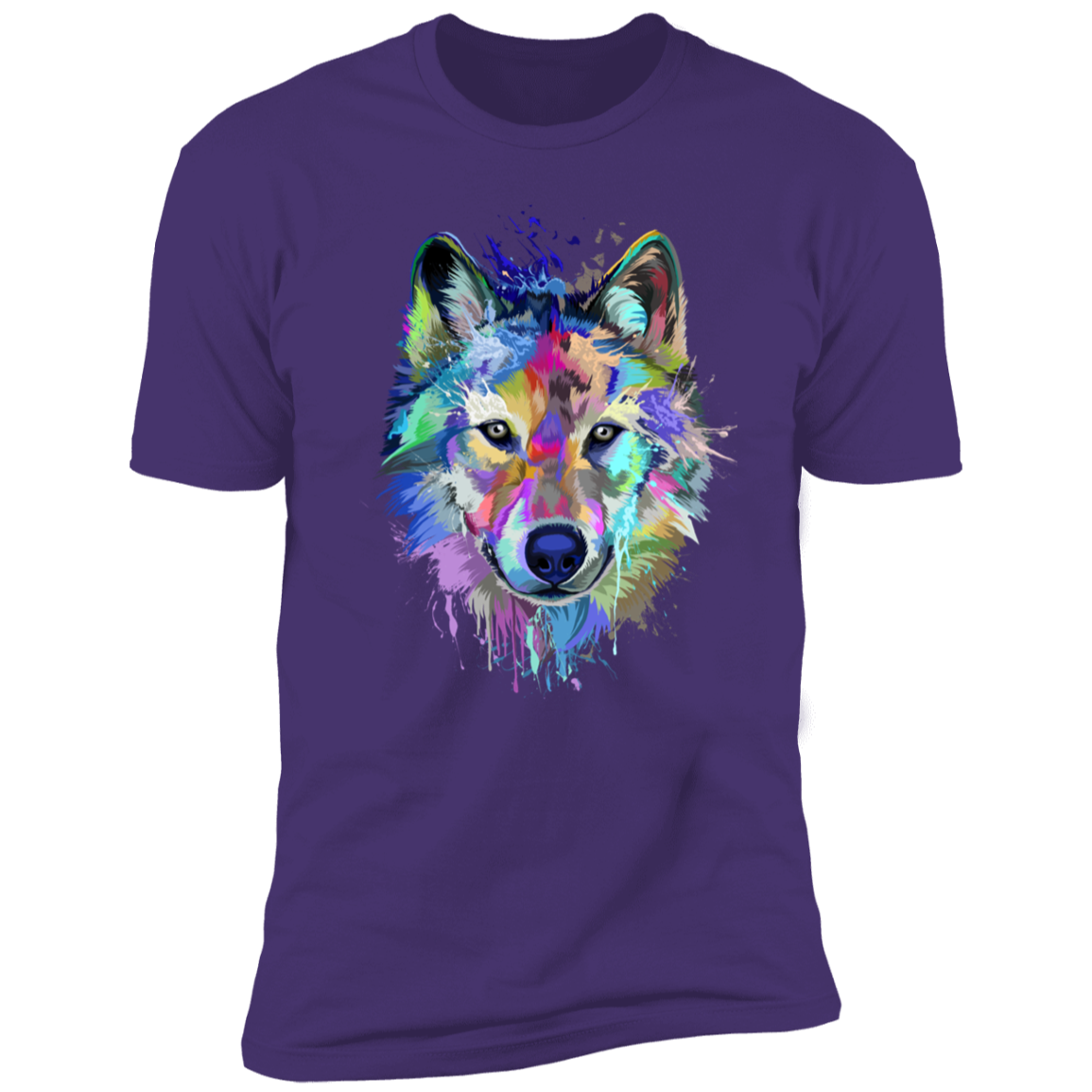 Wolf Splash Short Sleeve Tee