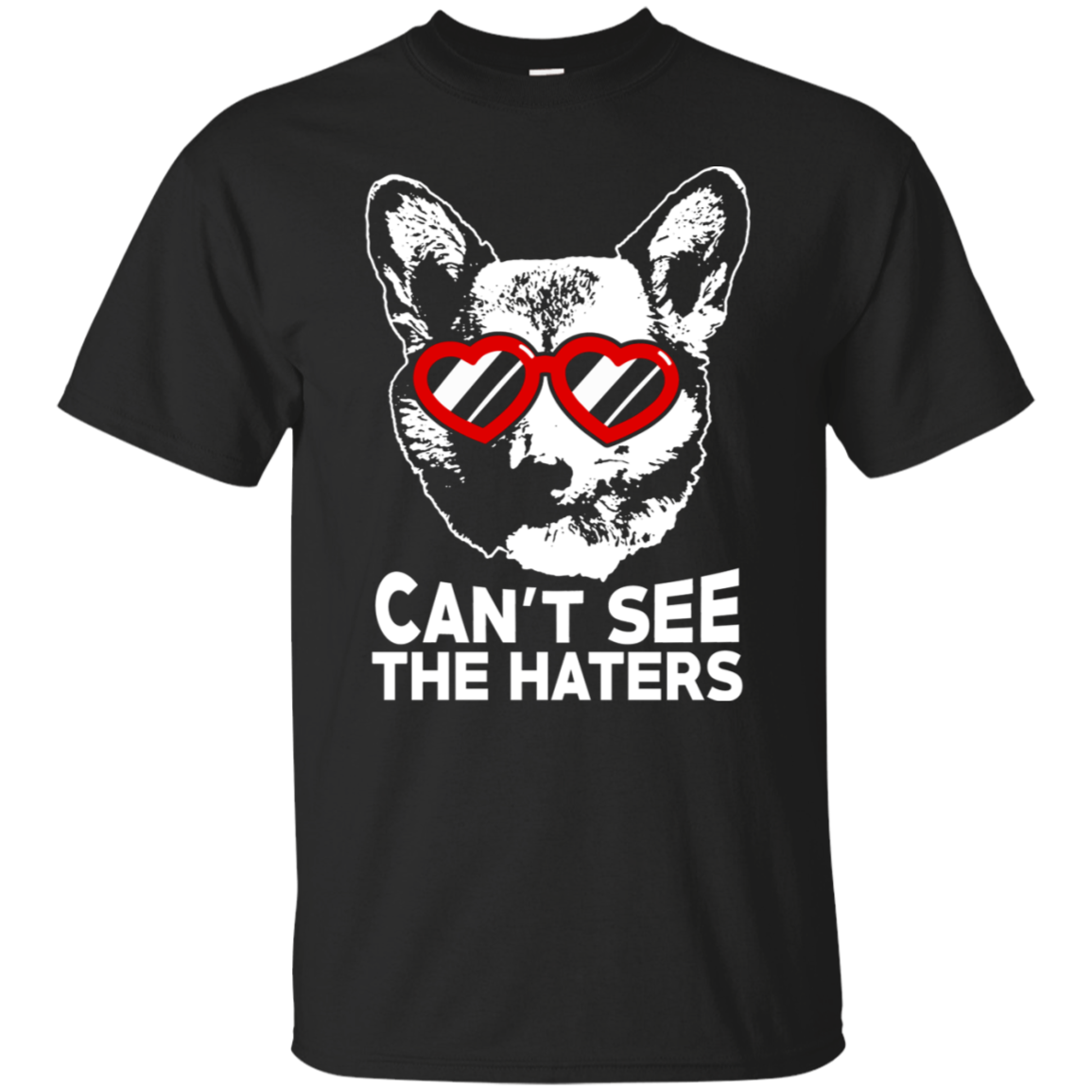 Corgi can't see the haters T-Shirt