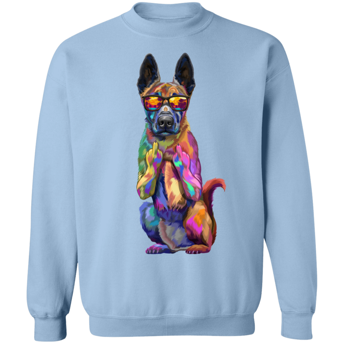 Belgian Mlinois Middle Finger Sweatshirt