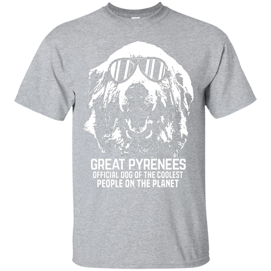 Great Pyrenees Official Dog Of The Coolest People T-Shirt