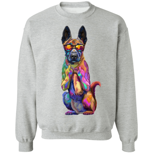 Belgian Mlinois Middle Finger Sweatshirt
