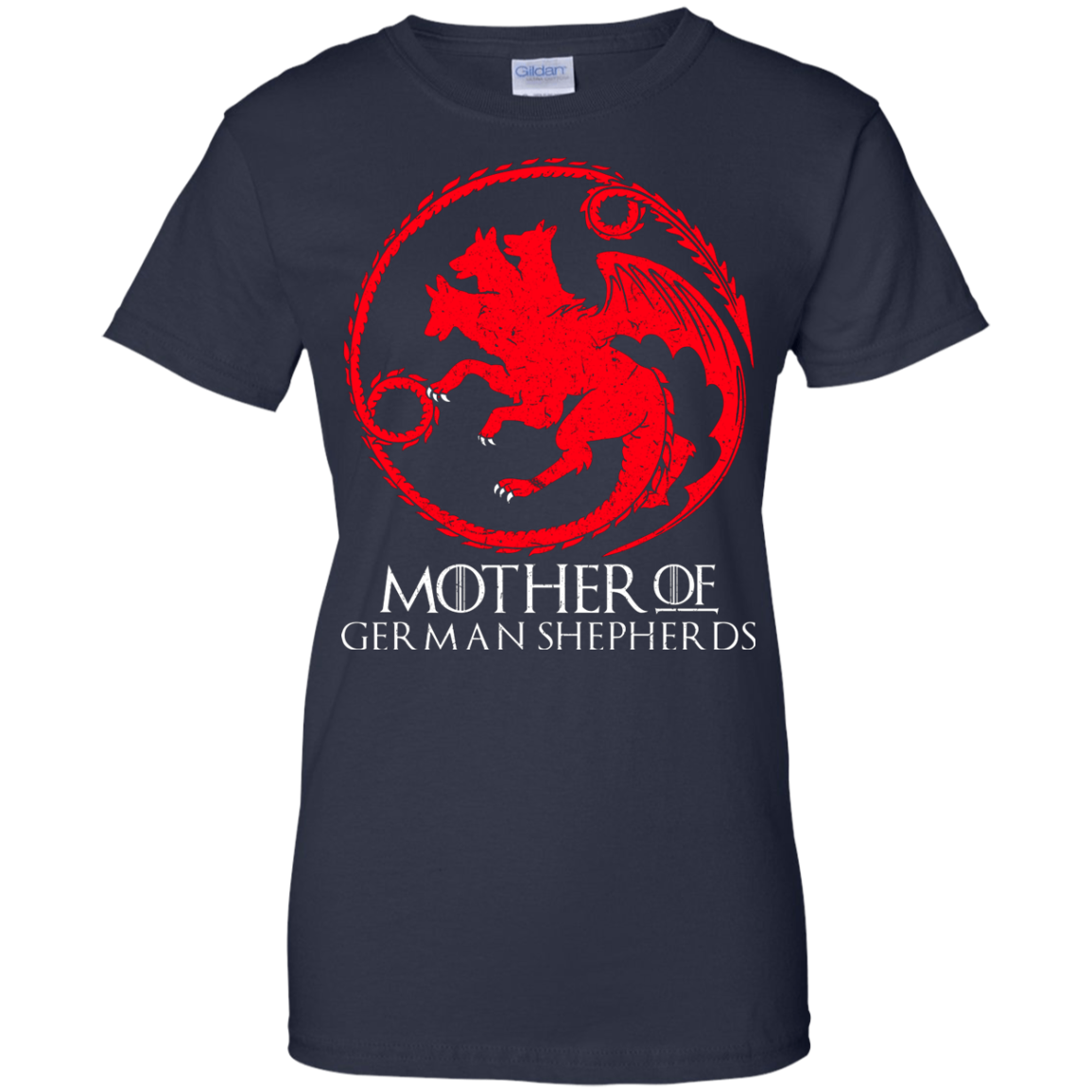 Mother of German Shepherds Ladies' T-Shirt