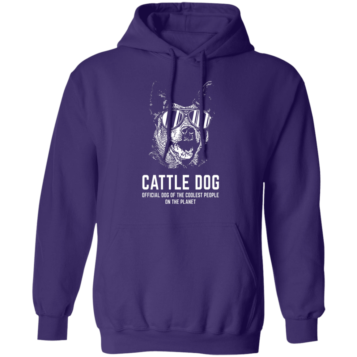 Cattle Dog Coolest Pullover Hoodie