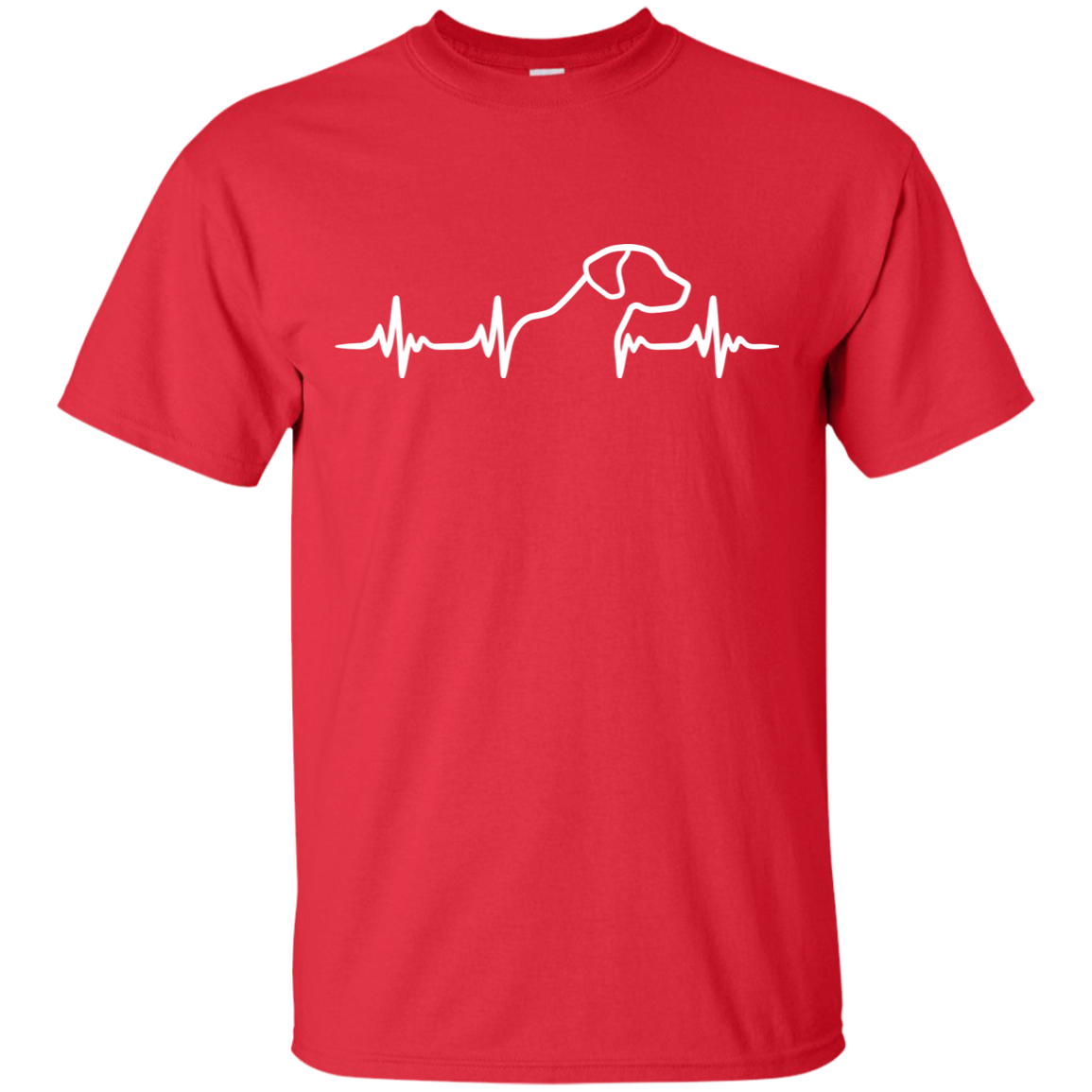 Rhodesian Ridgeback Heartbeat Unisex T-Shirt