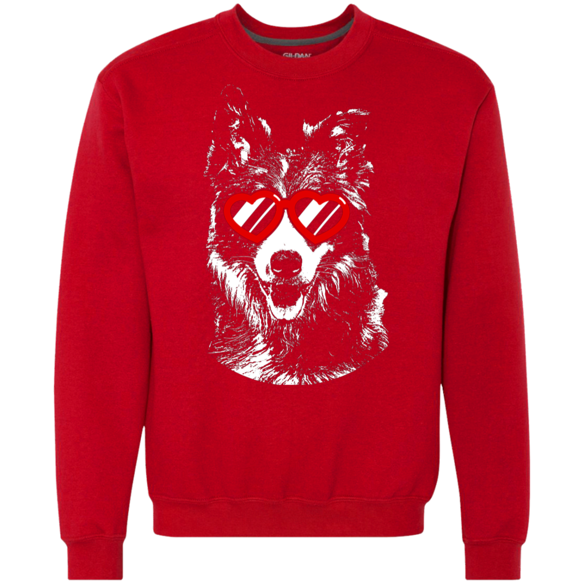 Sharing the love Border Collie Sweatshirt