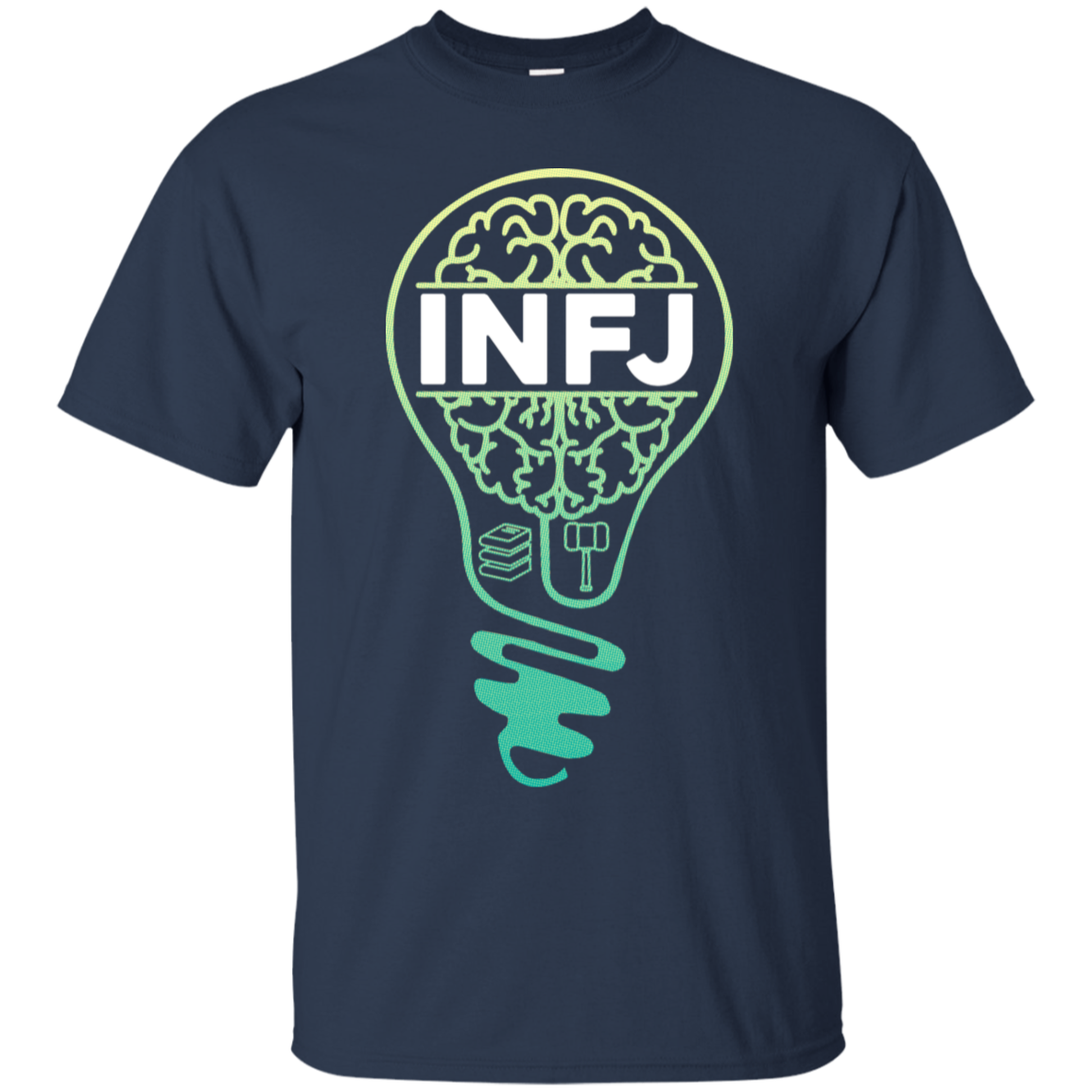 INFJ One Of A Kind Unique Personality Type Introvert Cotton T-Shirt