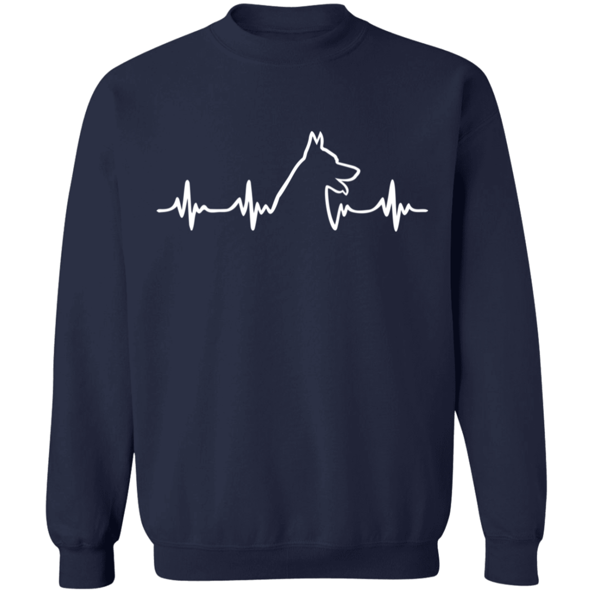 German Shepherd Heartbeat Sweatshirt