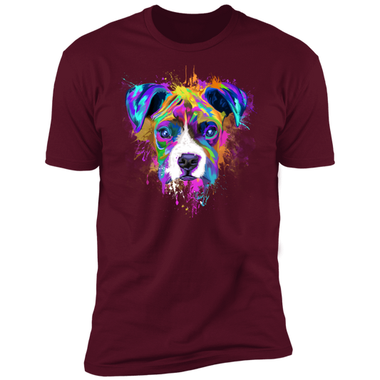 Boxer Dog Splash Art CustomCat
