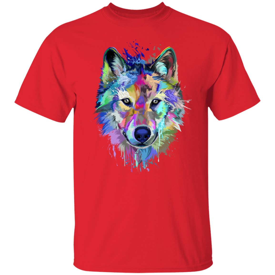 Wolf Splash B T-Shirt