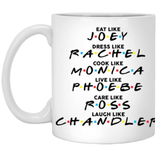 Friends 11 oz. White Mug