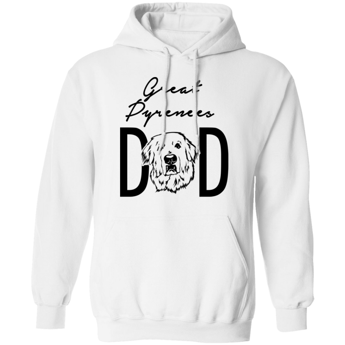 Great Pyrenees Dad Hoodie