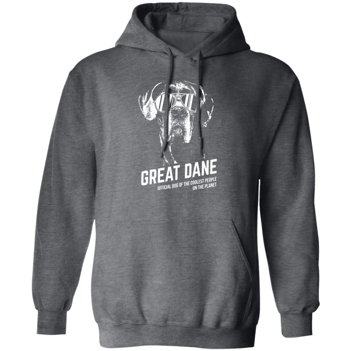 Great Dane Coolest Dog Pullover Hoodie