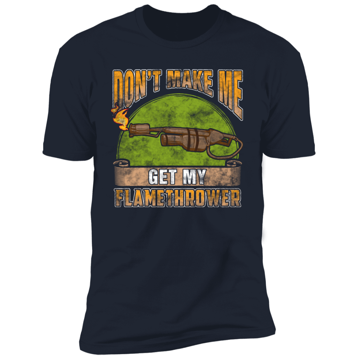 Flamethrower Short Sleeve T-Shirt