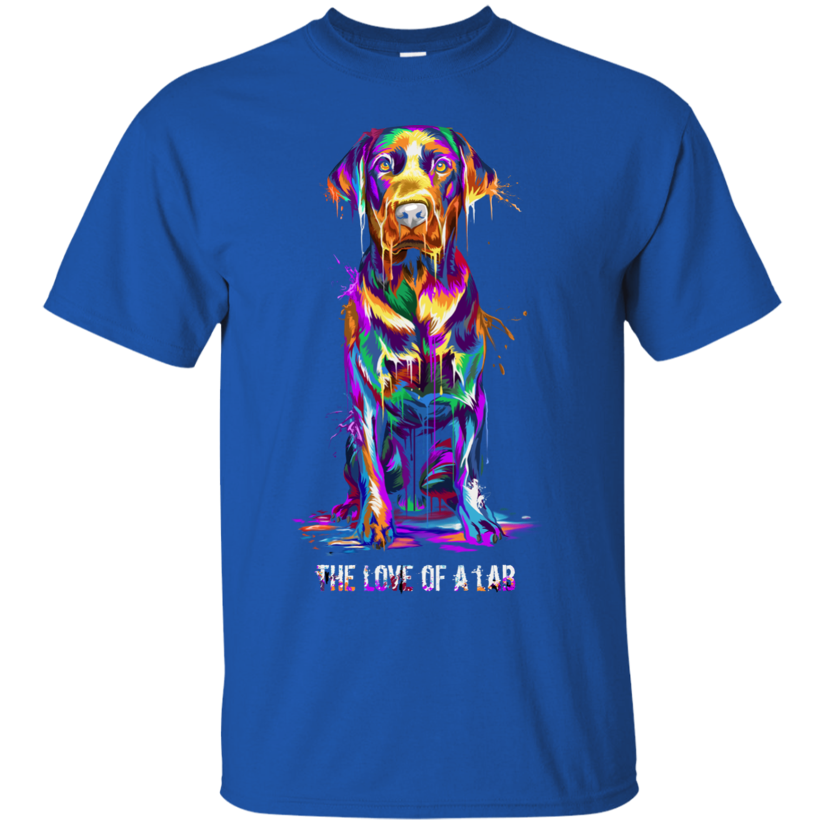 Labrador Retriever Spash Art Unisex T-Shirt