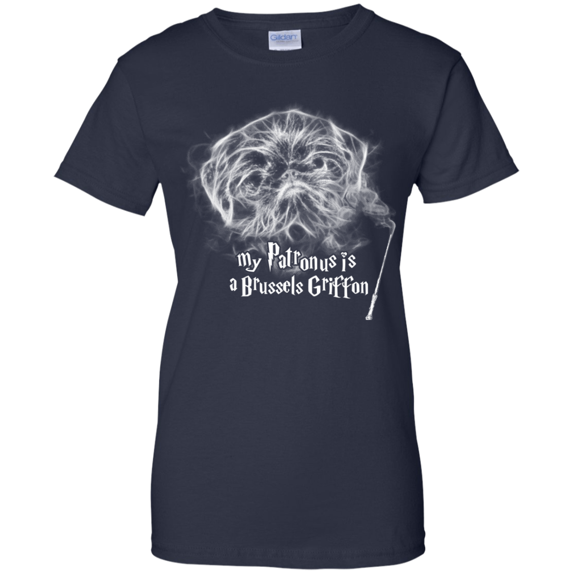 Brussels Griffon Patronus Ladies' T-Shirt