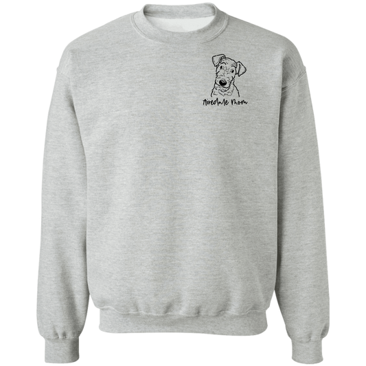 Airedale Mom Pullover Sweatshirt