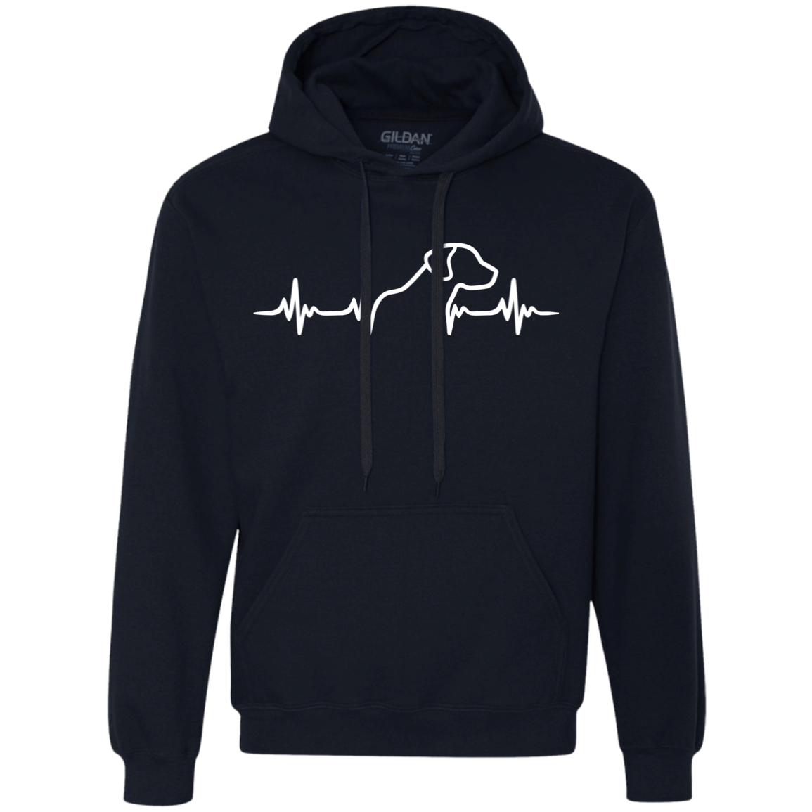 Rhodesian Ridgeback Heartbeat Unisex Hoodie