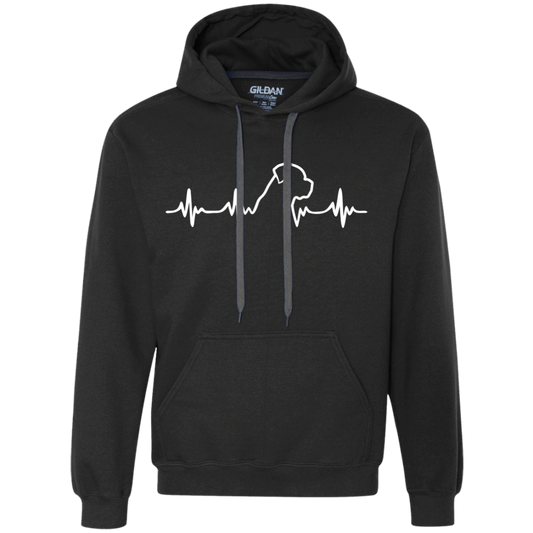 Rottweiler Heartbeat Unisex Hoodie