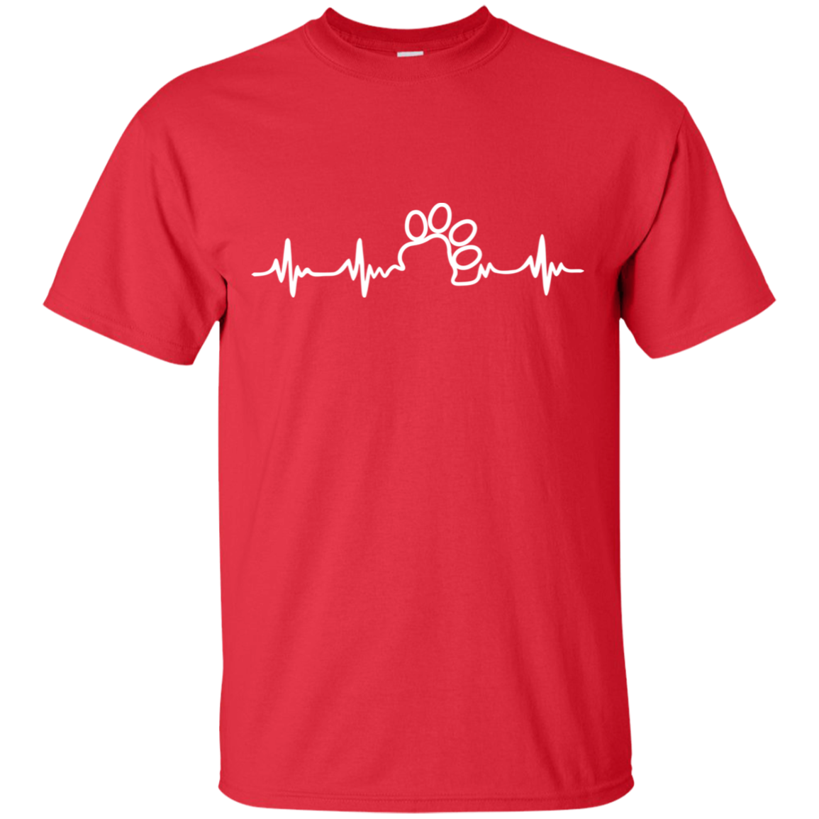Paw Heartbeat Unisex T-Shirt