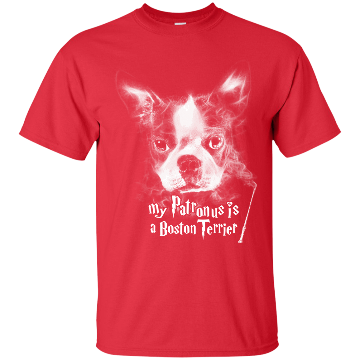 Boston Terrier Patronus Unisex T-Shirt