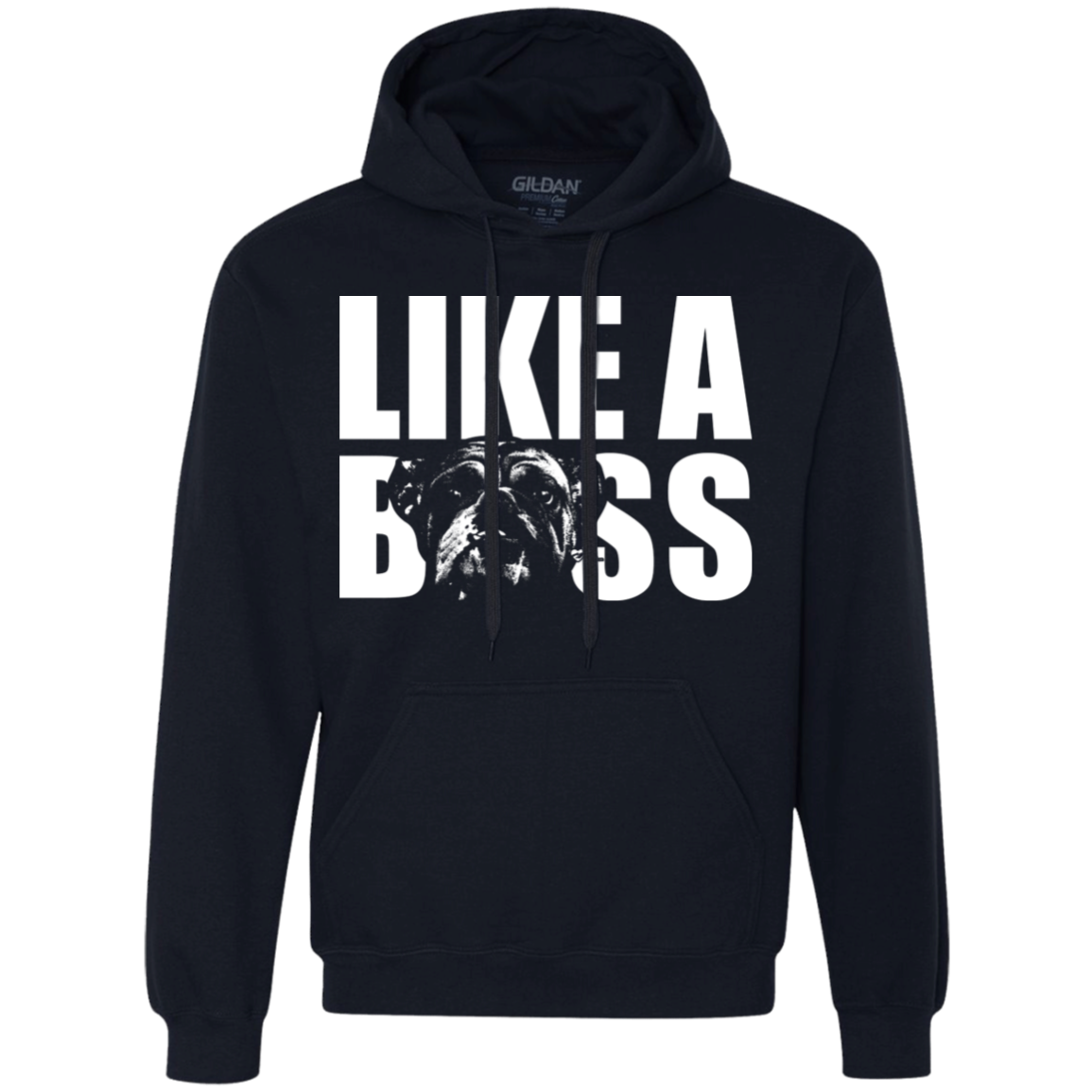 Like a boss english bulldog Unisex Hoodie