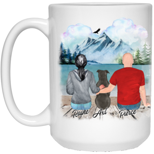 Loraine Baltazar 15 oz. White Mug