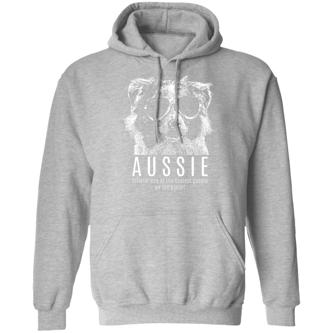 Australian Shepherd Coolest Pullover Hoodie