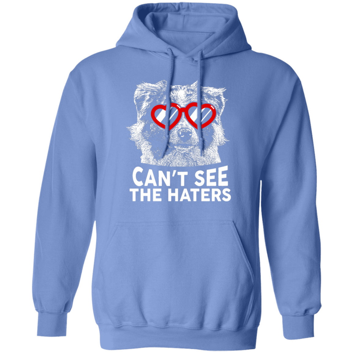 Australian Shepherd Haters Pullover Hoodie