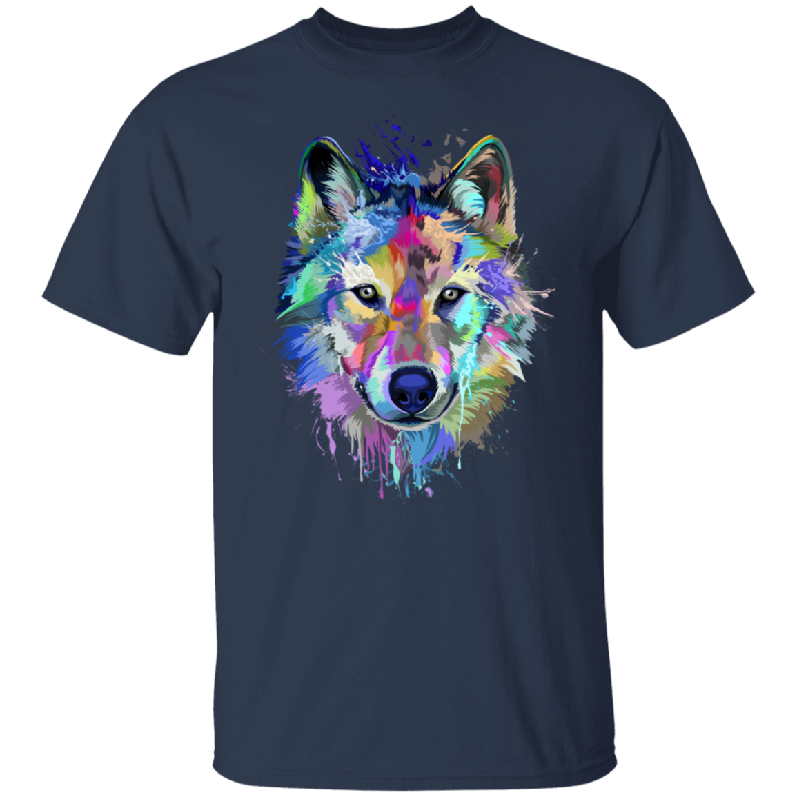 Wolf Splash B T-Shirt