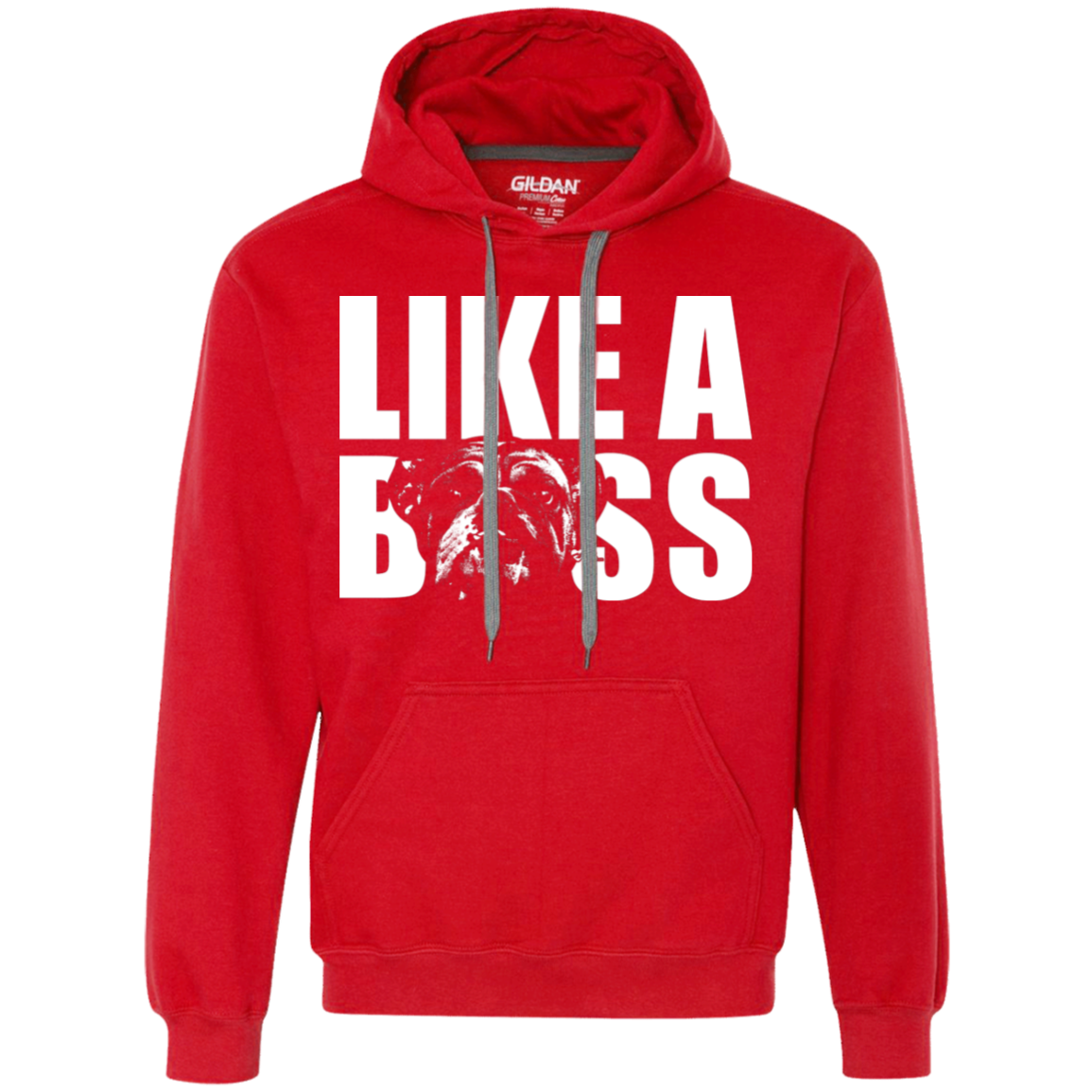 Like a boss english bulldog Unisex Hoodie