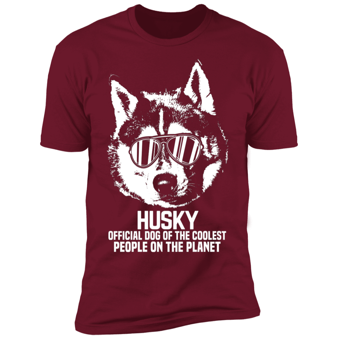 Official dog of the coolest husky T-Shirt