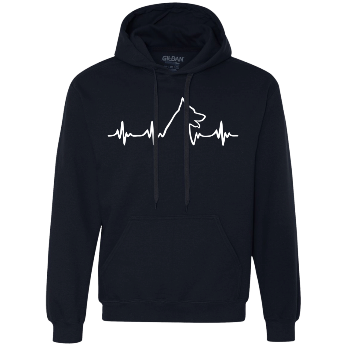 Malinois Heartbeat Unisex Hoodie