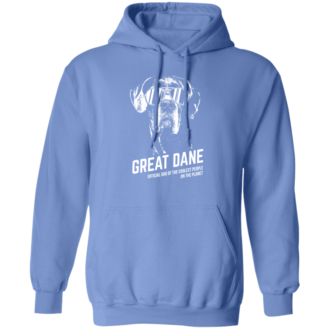 Great Dane Coolest Dog Pullover Hoodie