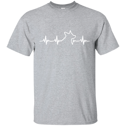 Pembroke Welsh Corgi heartbeat T-Shirt