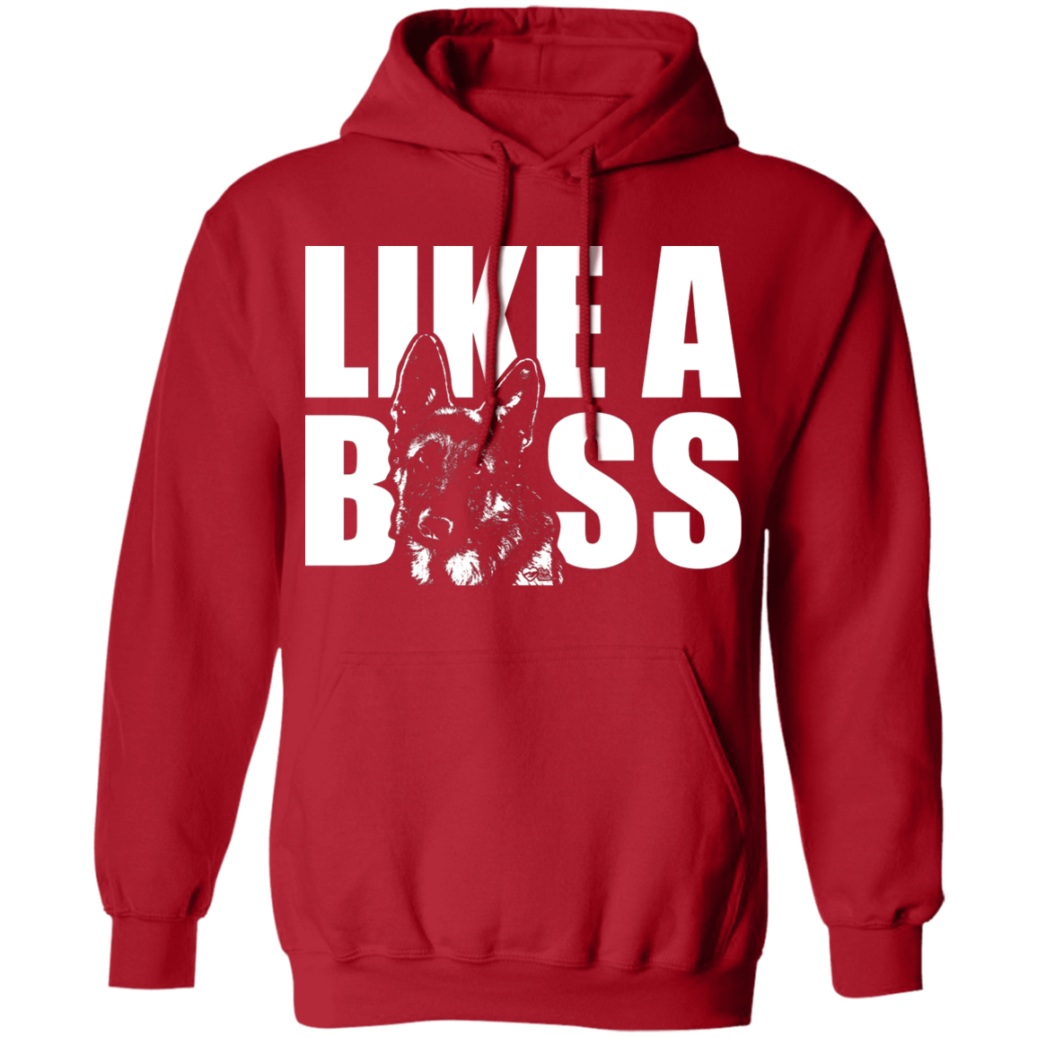 Like a boss GSD Hoodie