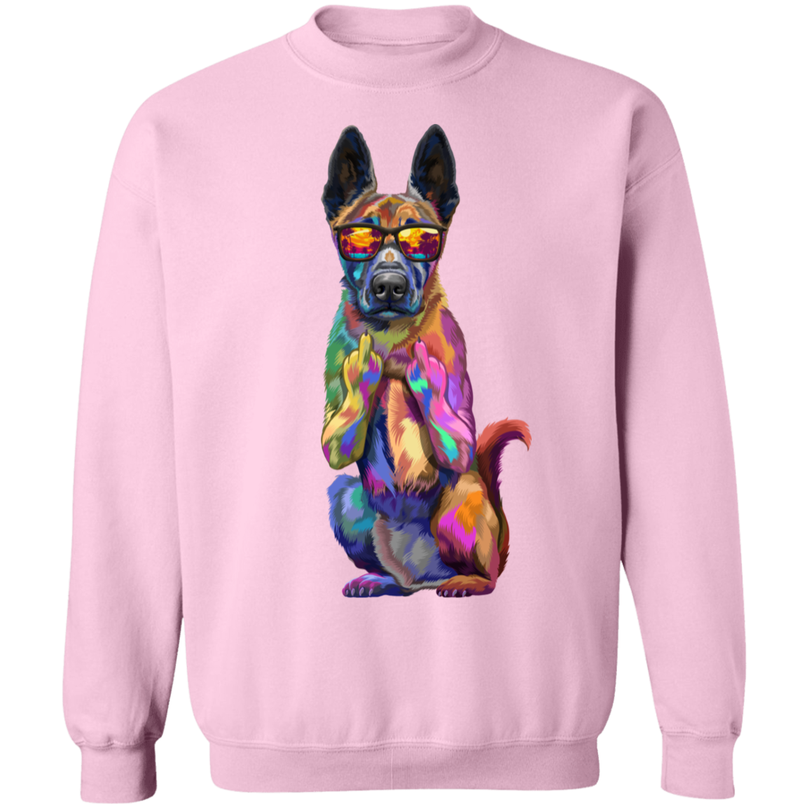 Belgian Mlinois Middle Finger Sweatshirt