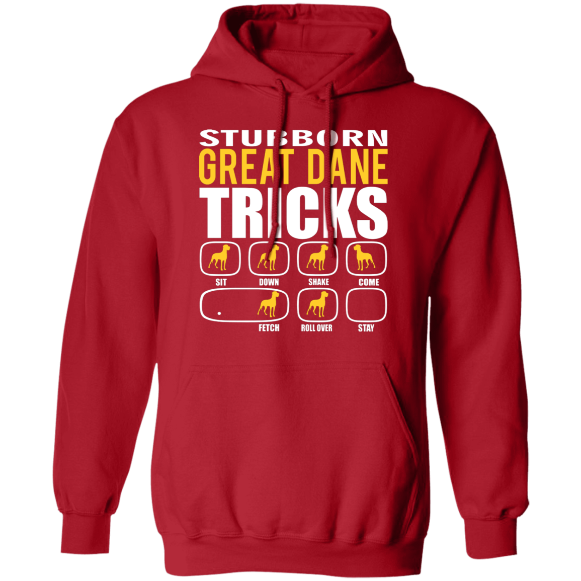 Great Dane Tricks Hoodie