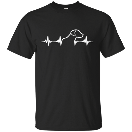Rhodesian Ridgeback Heartbeat Unisex T-Shirt