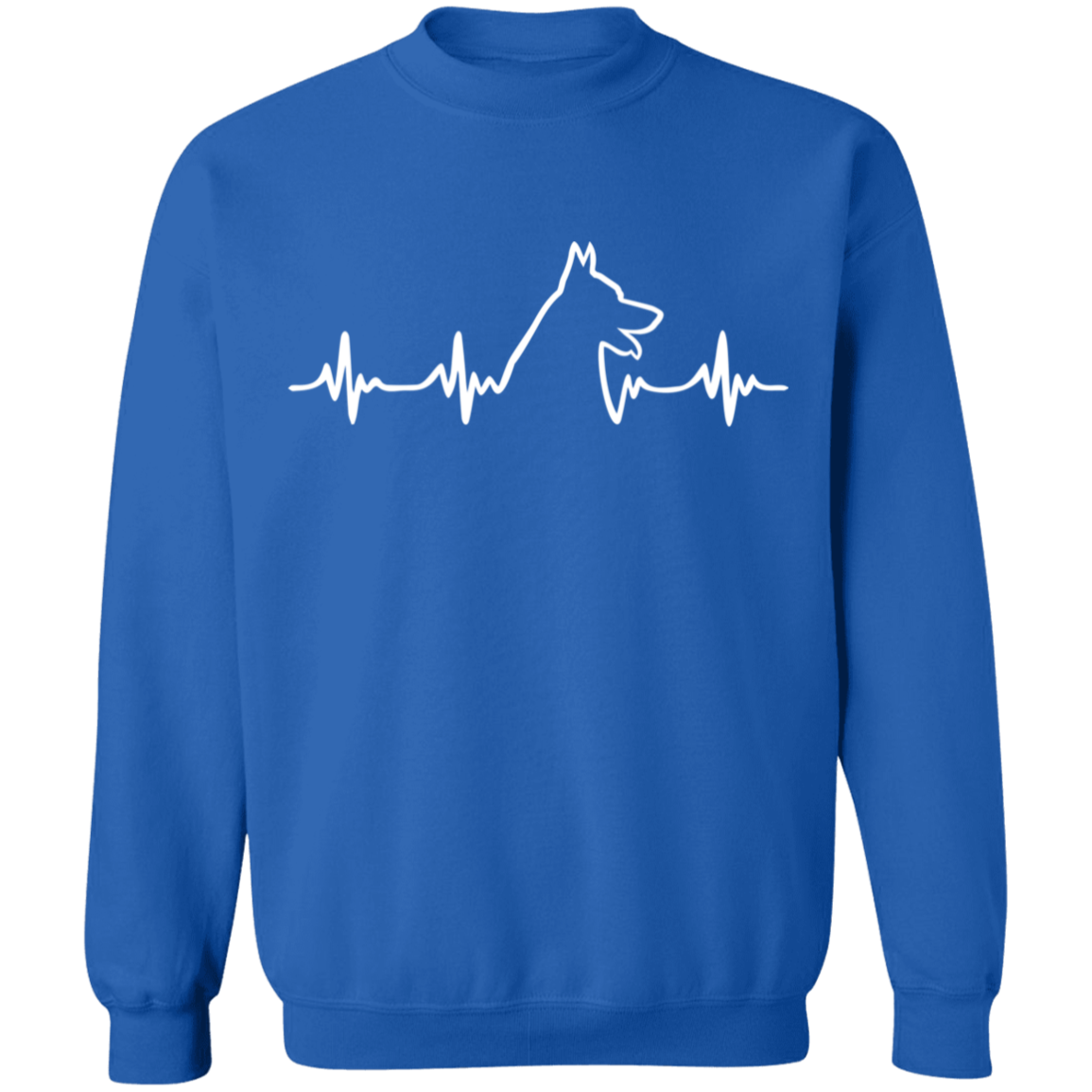 German Shepherd Heartbeat Sweatshirt