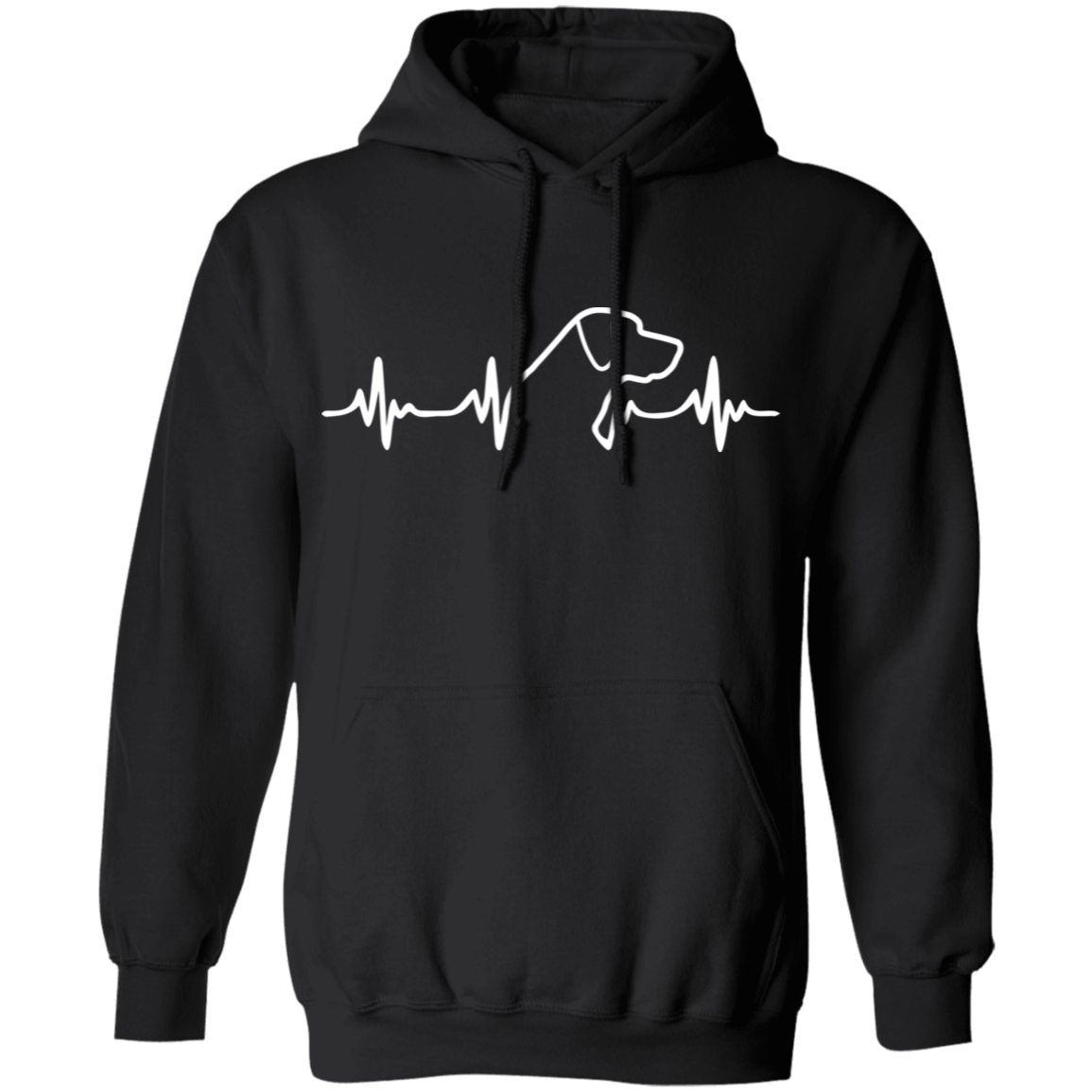 Labrador Retriever Heartbeat Hoodie