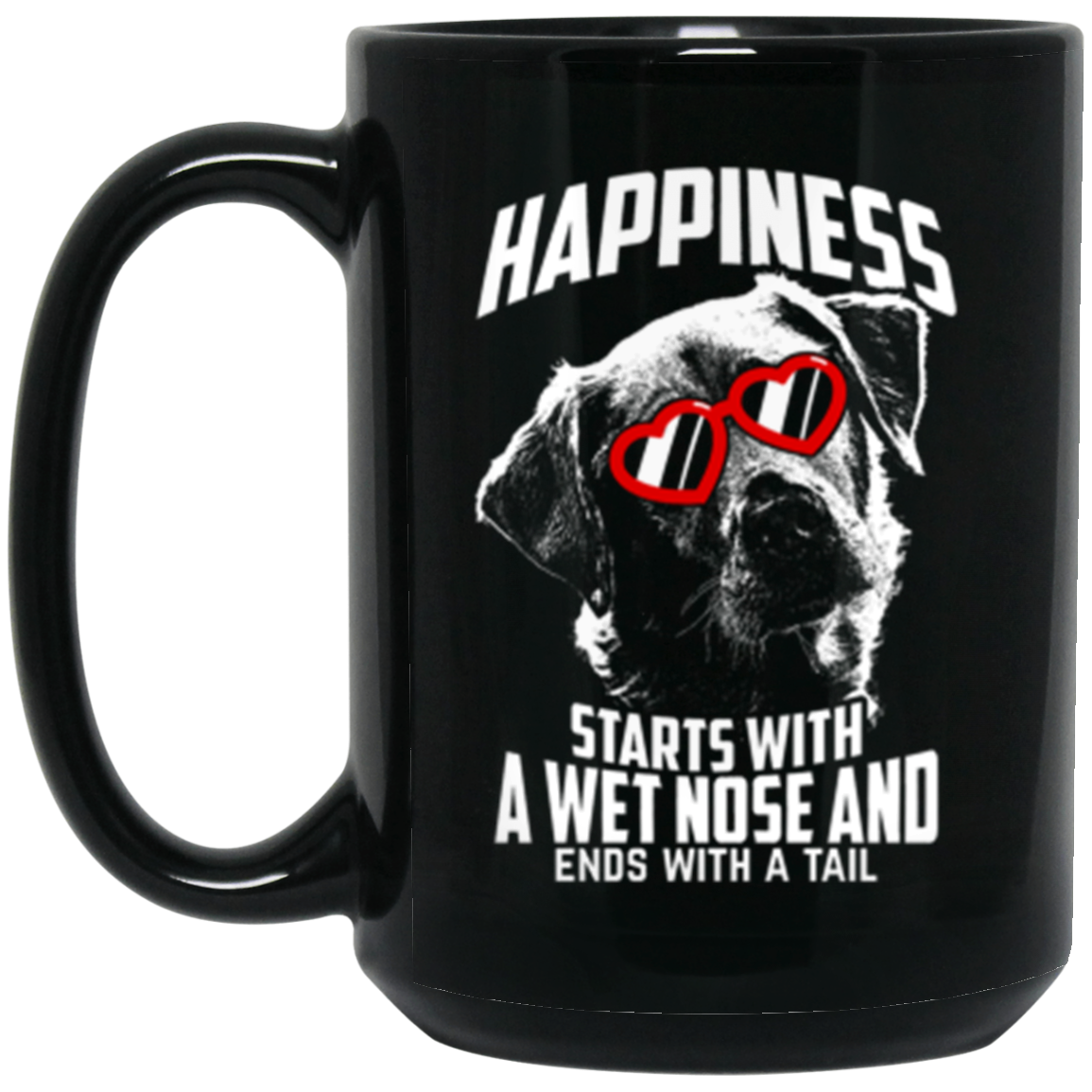 Labrador Happiness Starts With a Wet Nose