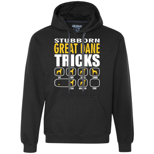 Stubborn Great Dane Tricks Unisex Hoodie